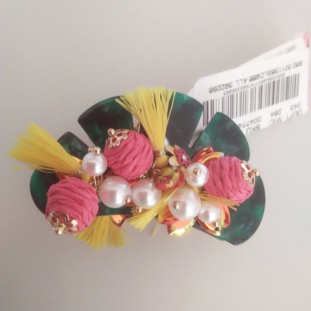 Betsey Johnosn New Fiesta Hair Clip